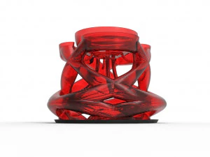 Interwoven vase 3D Model