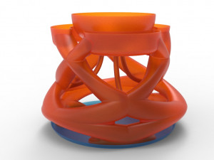 Interwoven vase 3D Модель