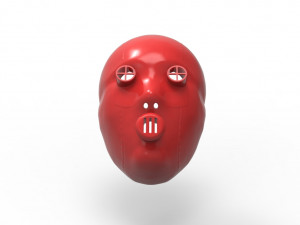 Bols mask akame ga kill Modelo 3D