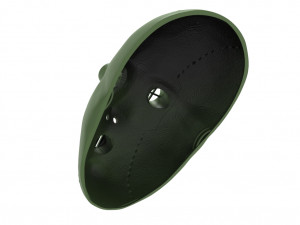 Bols mask akame ga kill Modelo 3D