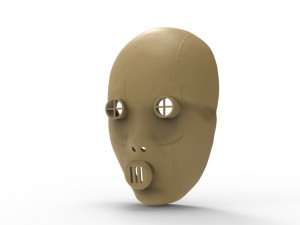 Bols mask akame ga kill Modelo 3D
