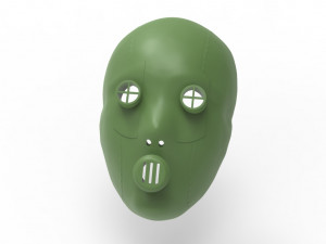 Bols mask akame ga kill Modelo 3D