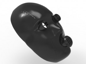Bols mask akame ga kill Modelo 3D