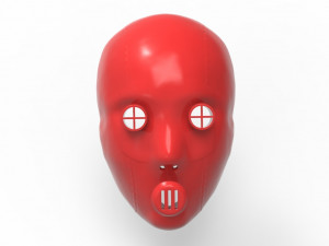 Bols mask akame ga kill Modelo 3D