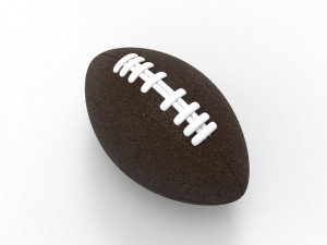 Ball - American football rugby 3D मॉडल
