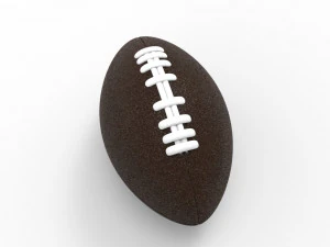 Ball - American football rugby 3D Model