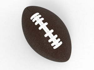 Ball - American football rugby 3D मॉडल