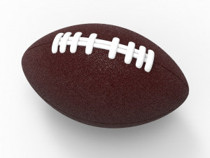 Ball - American football rugby 3D मॉडल