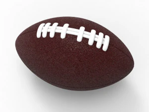 Ball - American football rugby 3D Model