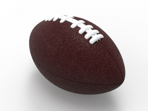 Ball - American football rugby 3D मॉडल
