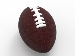 Ball - American football rugby 3D मॉडल