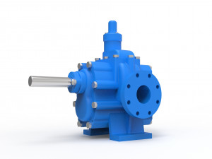 Hydraulic gear pump 3D Modell