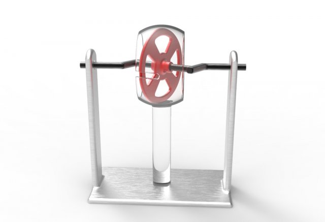 Wobbling disk mechanism Modelo 3D .c4d .max .obj .3ds .fbx .stl .blend 