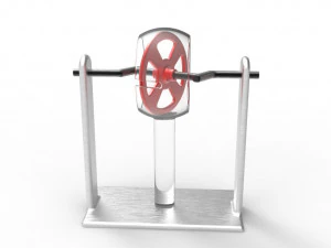Wobbling disk mechanism 3D Model