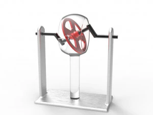 Wobbling disk mechanism 3D Model