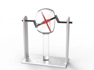 Wobbling disk mechanism 3D Model