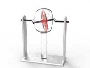 Wobbling disk mechanism 3D Model