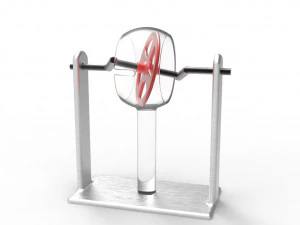 Wobbling disk mechanism 3D Model