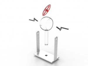 Wobbling disk mechanism 3D Model