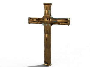 Geometric cross 3D 모델