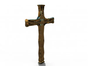 Geometric cross 3D Model