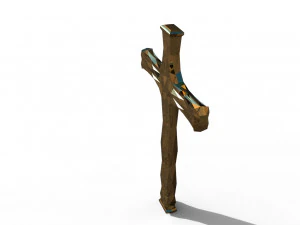 Geometric cross 3D Model