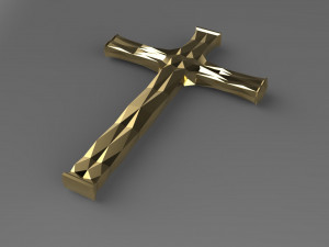 Geometric cross 3D 모델