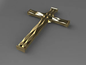 Geometric cross 3D Model