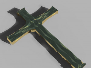 Geometric cross 3D 모델