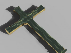 Geometric cross 3D Model