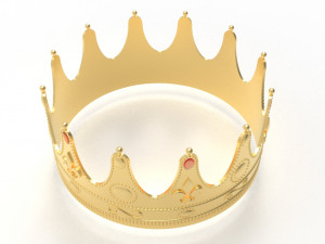 Queen crown Modelo de Impressão 3D