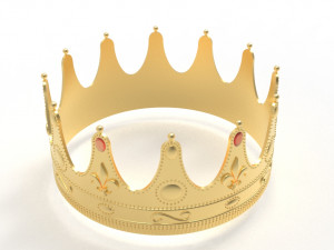 Queen crown Modelo de Impressão 3D