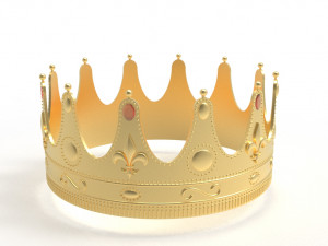 Queen crown Modelo de Impressão 3D