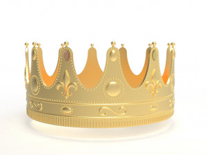 Queen crown Modelo de Impressão 3D