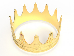 Queen crown Modelo de Impressão 3D