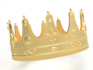 Queen crown Modelo de Impressão 3D