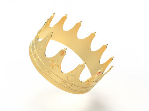 Queen crown Modelo de Impressão 3D