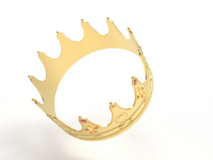 Queen crown Modelo de Impressão 3D