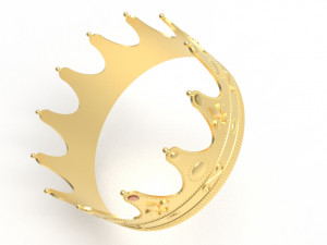 Queen crown Modelo de Impressão 3D