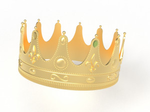 Queen crown Modelo de Impressão 3D