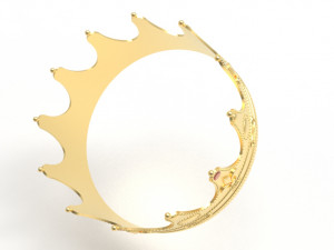 Queen crown Modelo de Impressão 3D