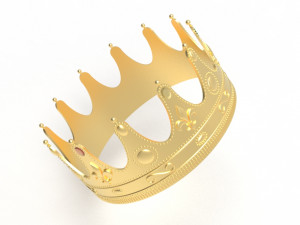 Queen crown Modelo de Impressão 3D