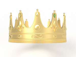 Queen crown Modelo de Impressão 3D