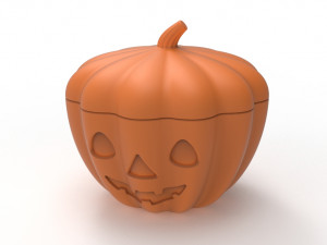 Pumpkin bowl urn 3D 打印模型