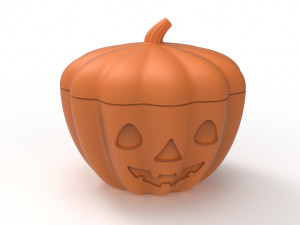 Pumpkin bowl urn 3D 打印模型