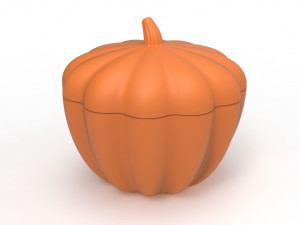 Pumpkin bowl urn 3D 打印模型