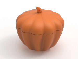 Urna con ciotola di zucca Modello di stampa 3D