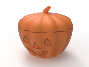 Pumpkin bowl urn 3D 打印模型