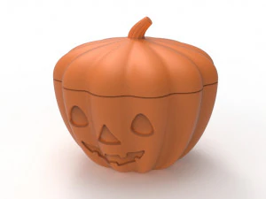 Urna con ciotola di zucca Modello di stampa 3D
