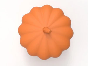 Urna con ciotola di zucca Modello di stampa 3D